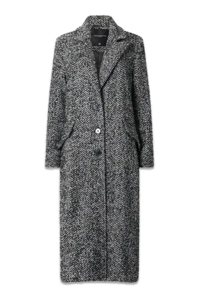 Chantelle Herringbone Coat