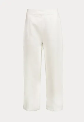 Choice Linen Wide Leg Trouser Offwhite