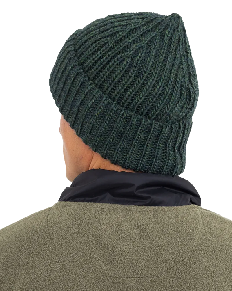 Chunky Beanie in Bottle Green