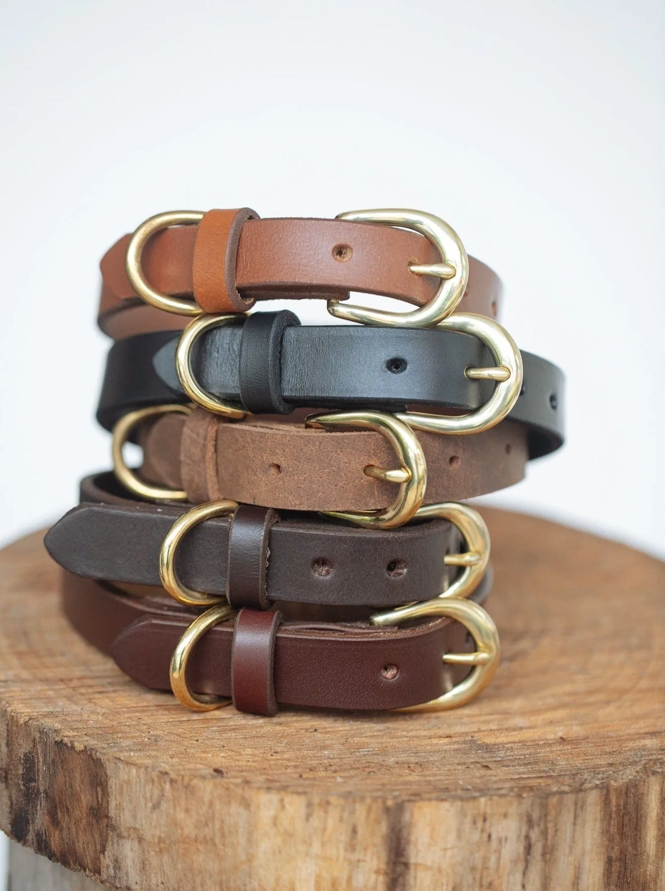 Classic Dog Collar - 18mm - Black