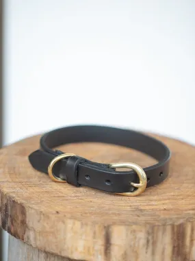 Classic Dog Collar - 18mm - Black