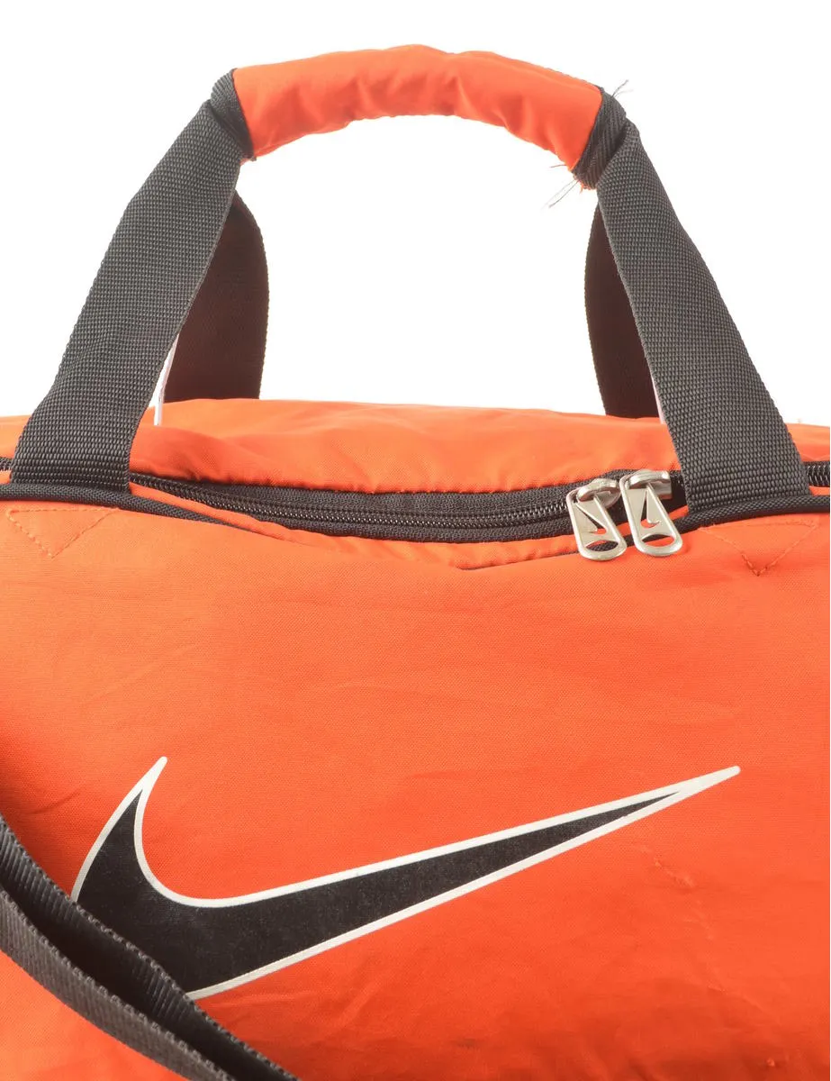 Dark Grey & Orange Nike Duffle Bag - M