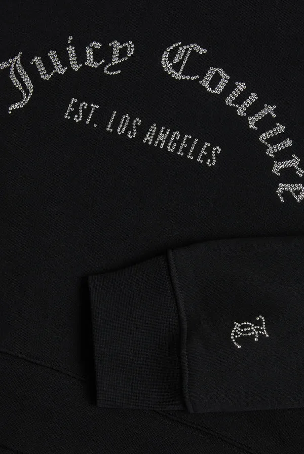 Diamante Cristabelle Sweatshirt - Black