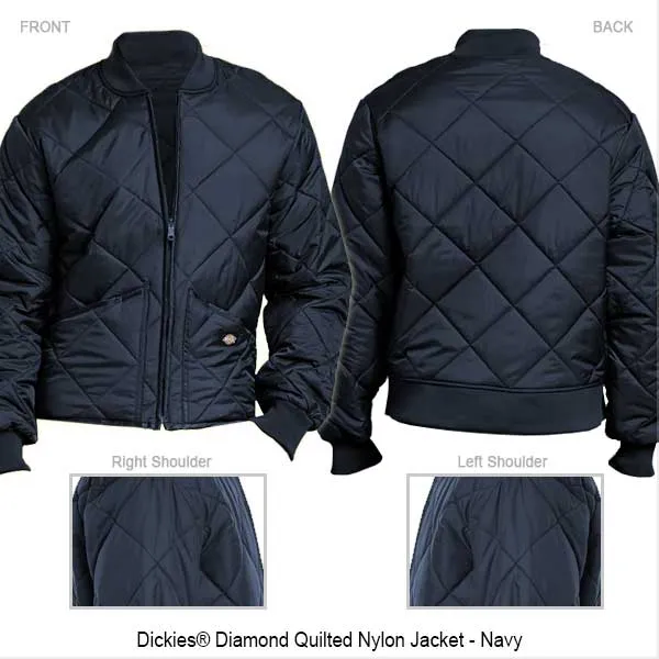 Dickies Diamond Quilted Nylon Jacket - Ellettsville FD