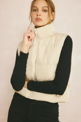Double Down Vest - Sand