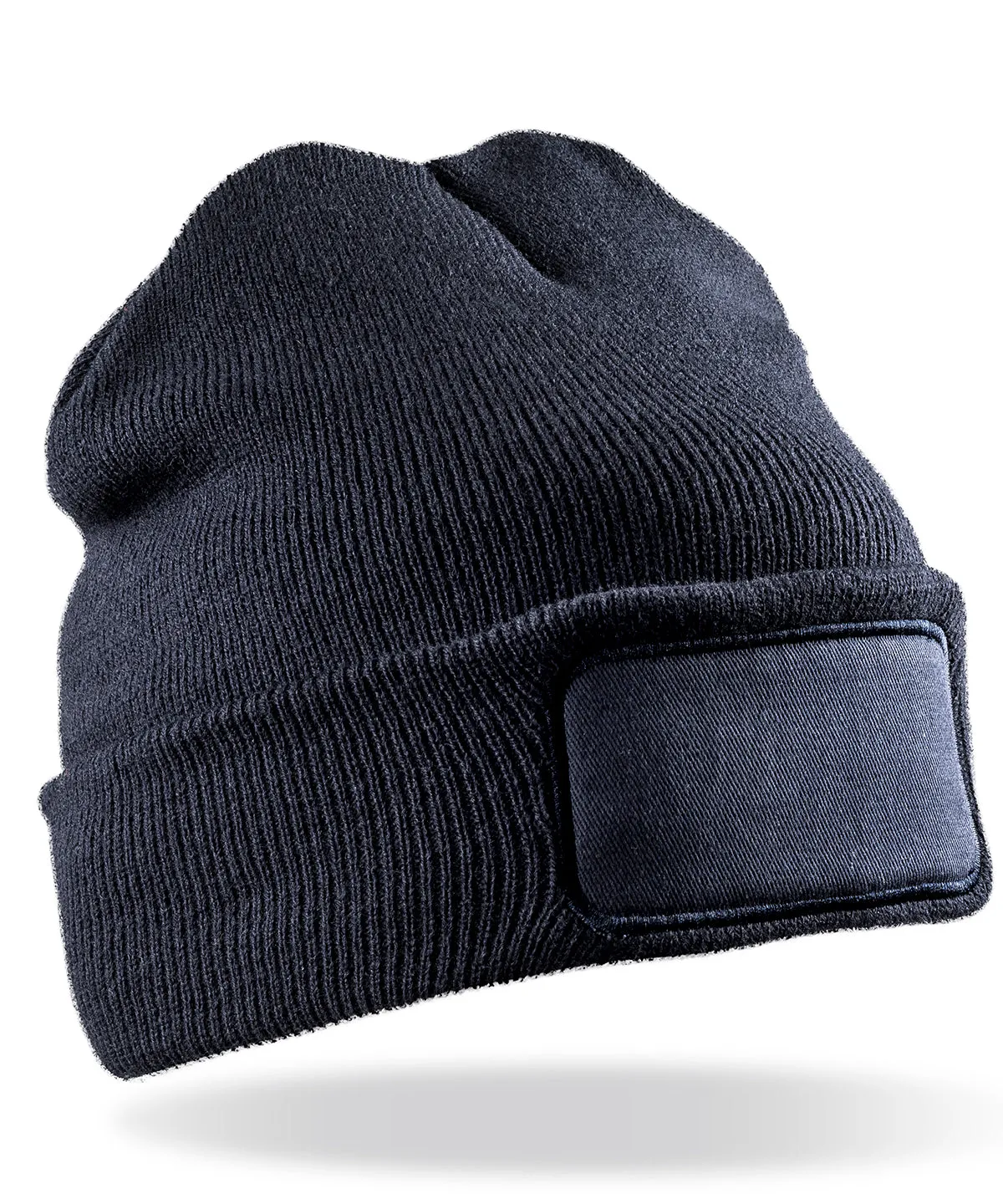 Double-knit printers beanie | Navy