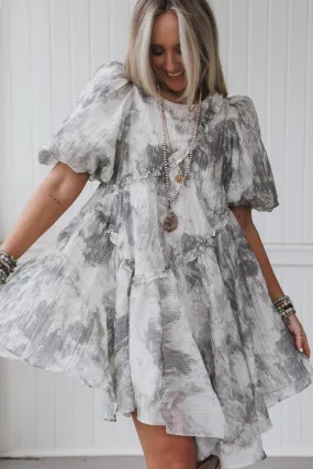 Dream Cloud Dress - Gray