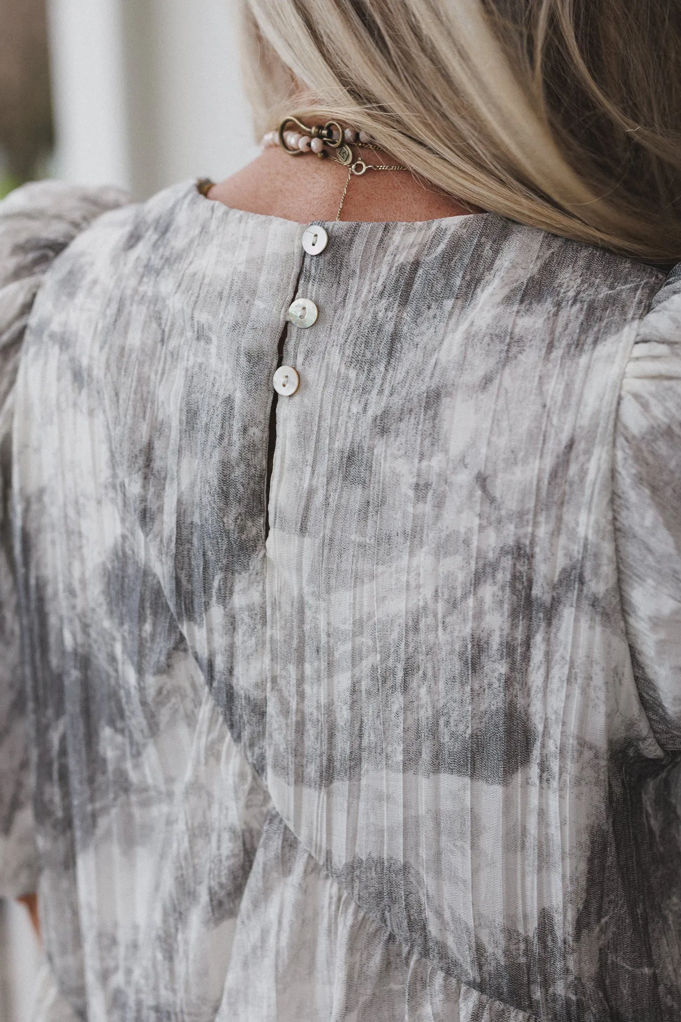 Dream Cloud Dress - Gray