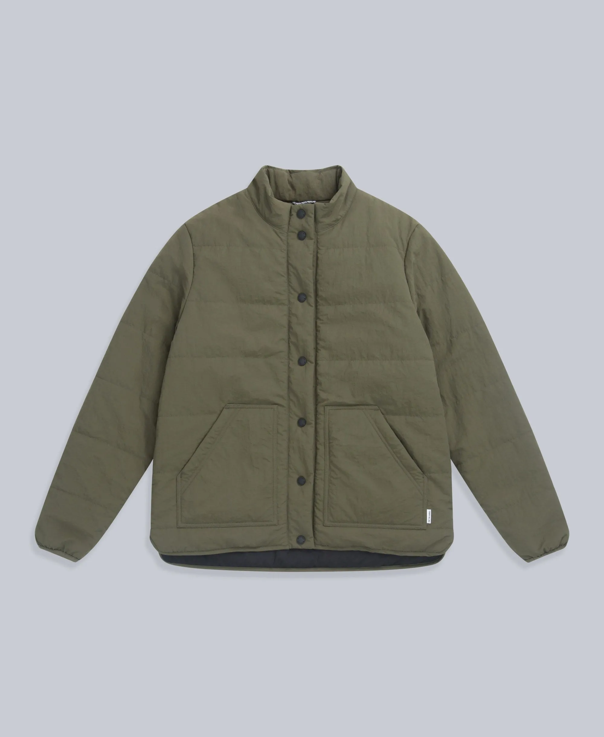 Dune Womens Quilted Jacket - Green