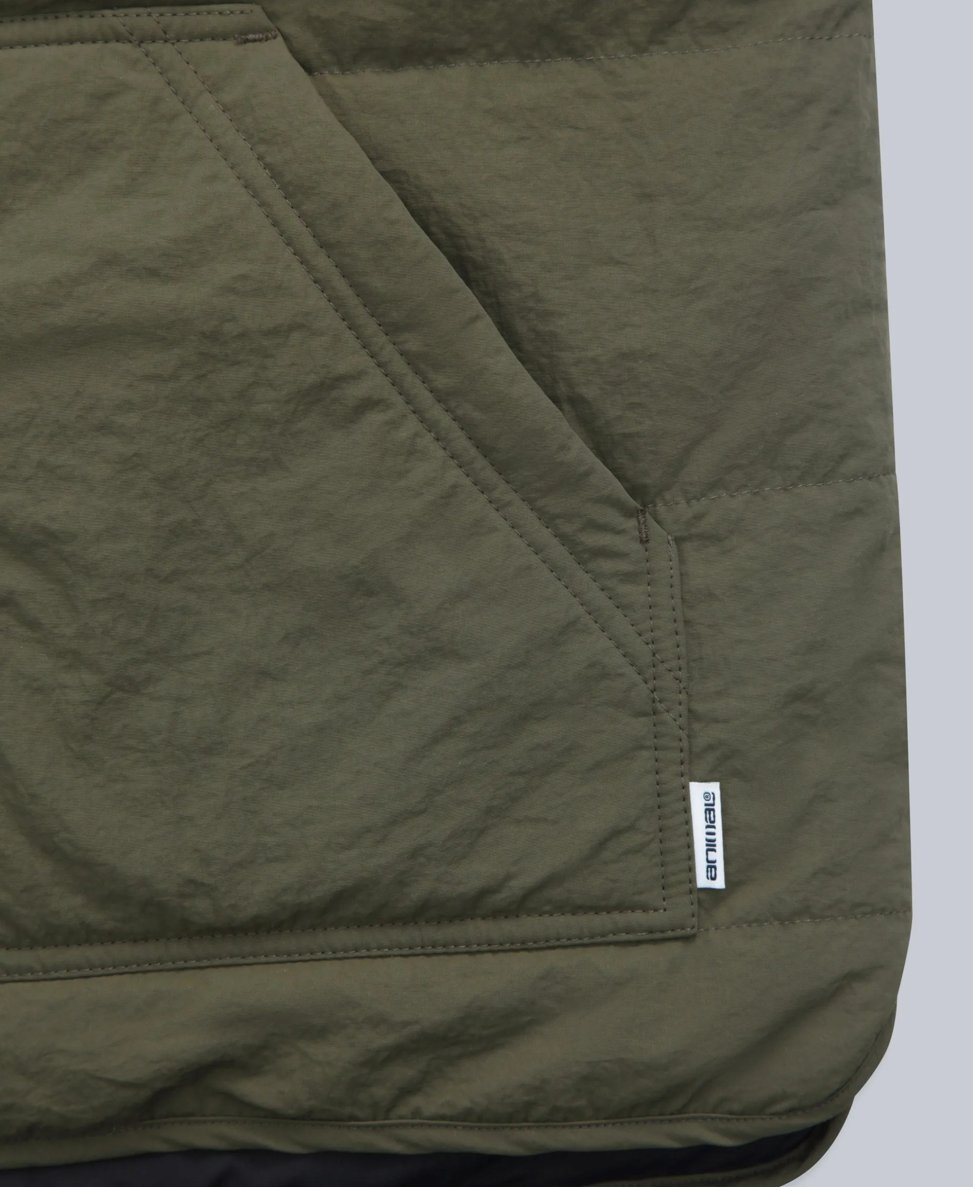 Dune Womens Quilted Jacket - Green