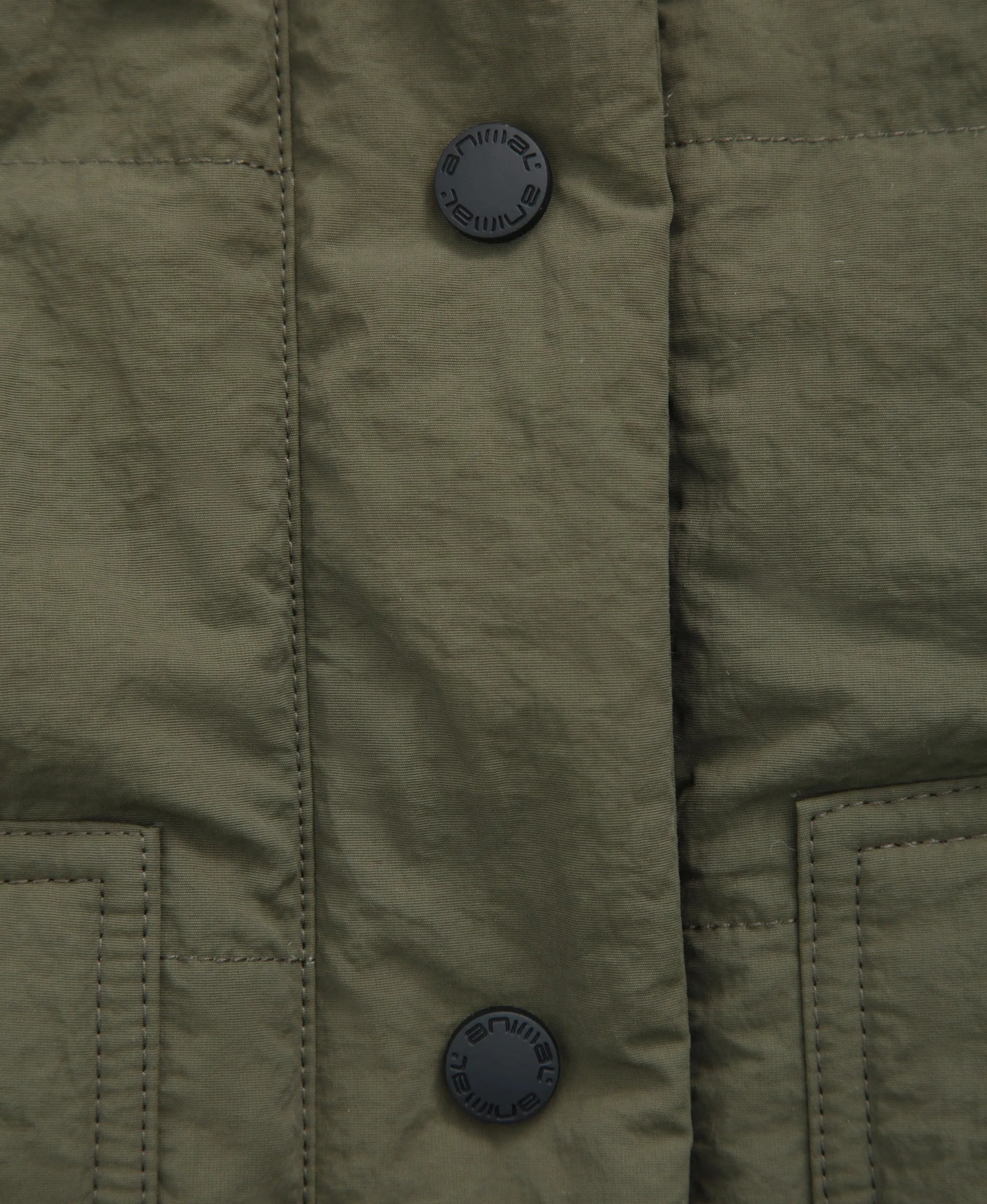 Dune Womens Quilted Jacket - Green