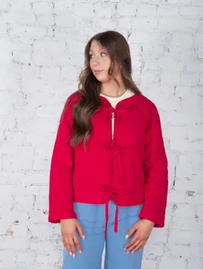 Elodie Tie Front Jacket