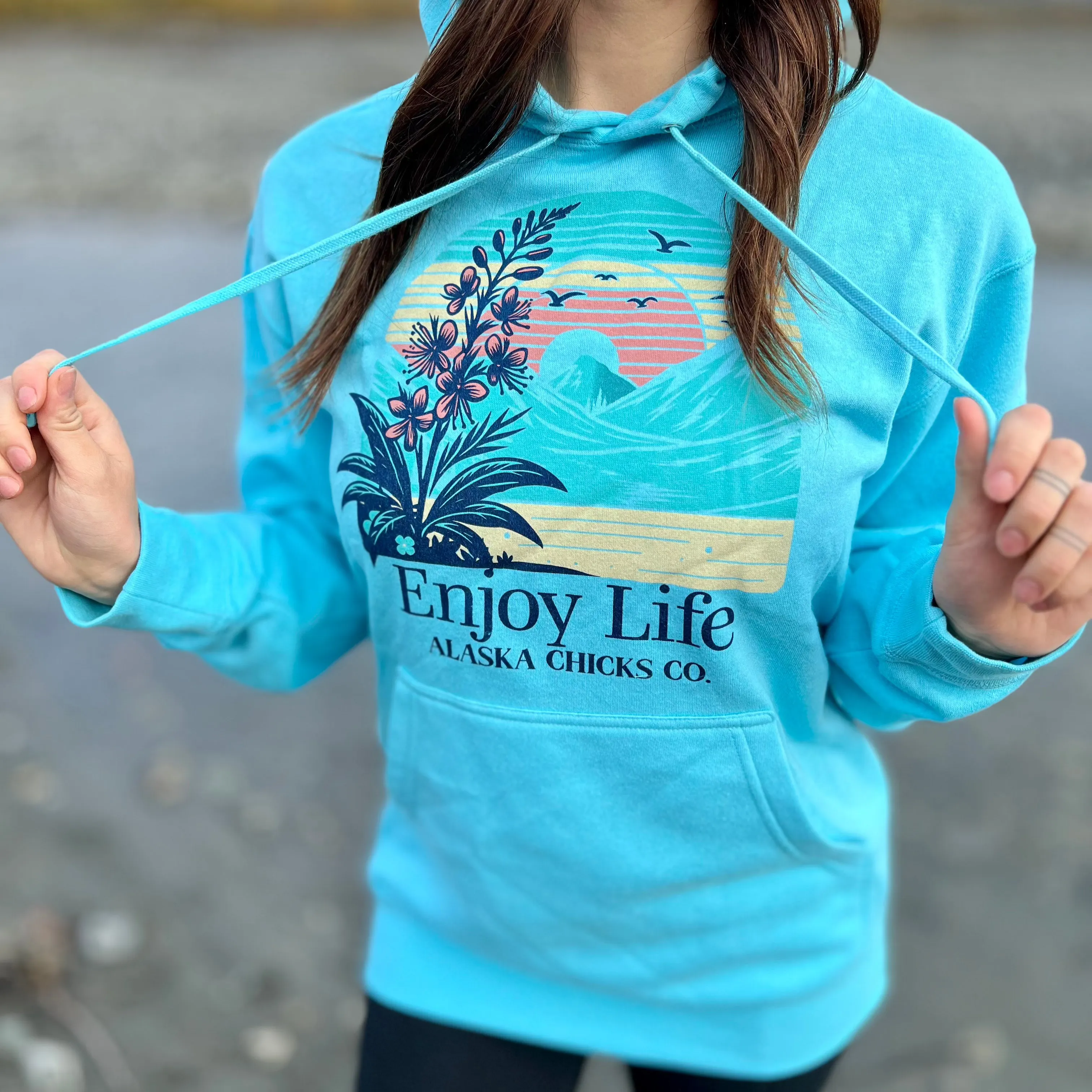 Enjoy Life Sunset Hoodie