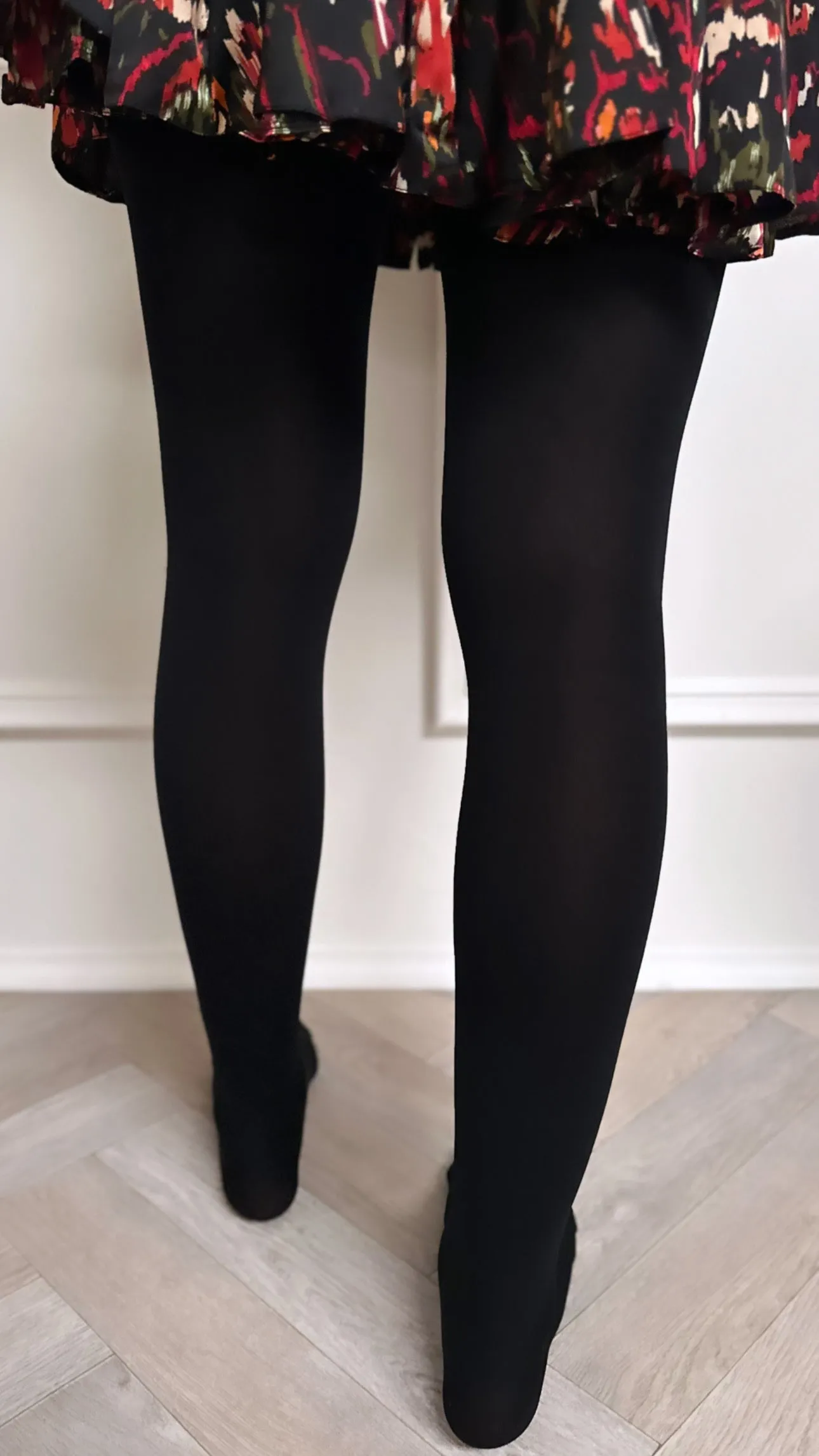 Ezra Black Thermal 310 Denier Tights