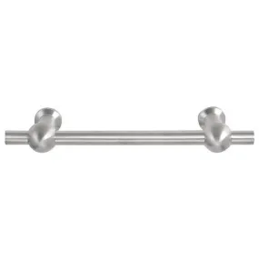 Ferrovia FV195 stainless steel cross bar cabinet handle