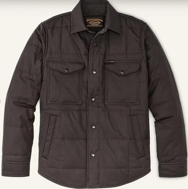 FILSON COVER CLOTH QUILTED JAC-SHIRT