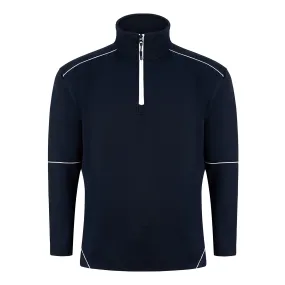 Fireback Quarter Zip Sweatshirt | Navy - Navy