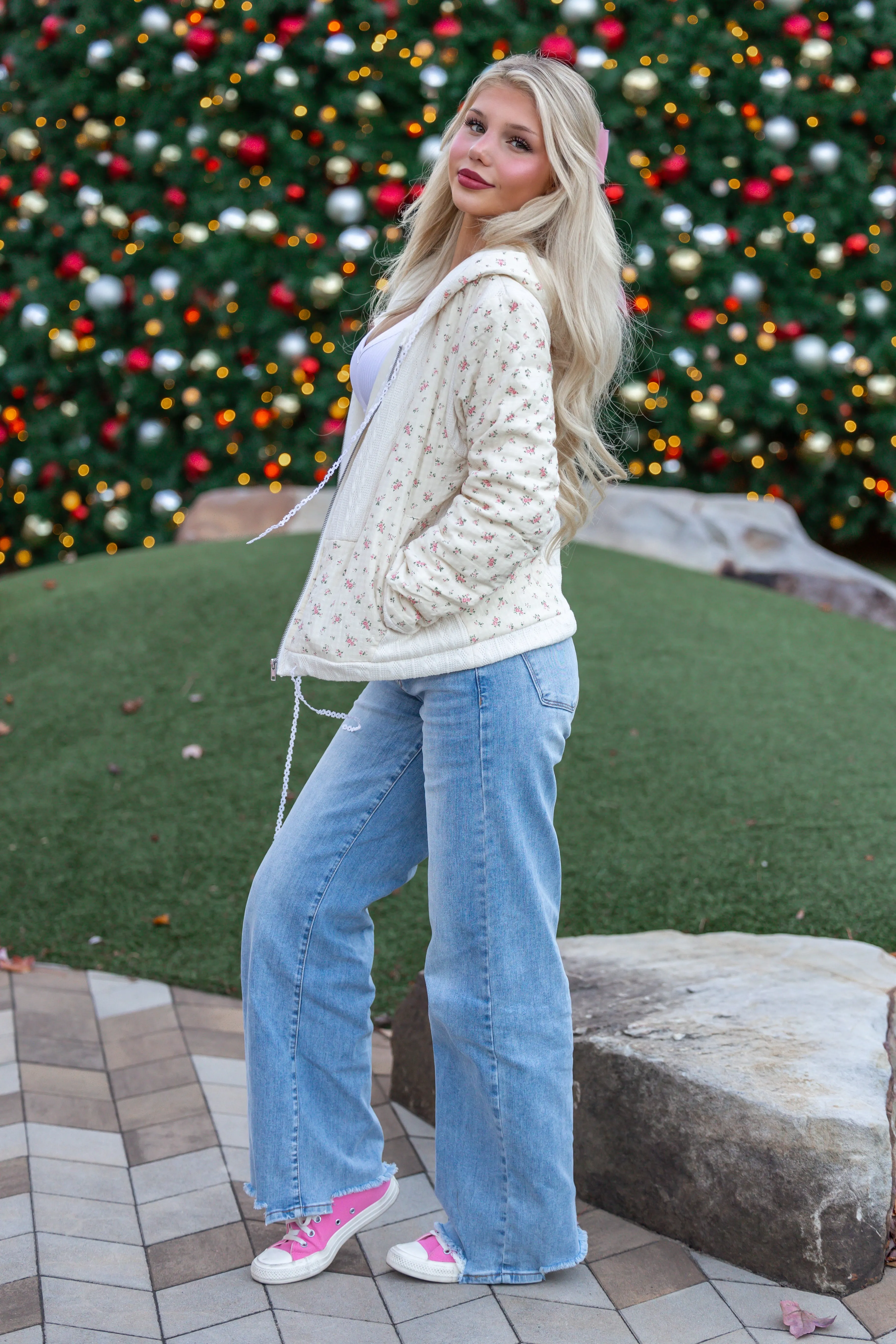 Flower Avenue Quilted Jacket