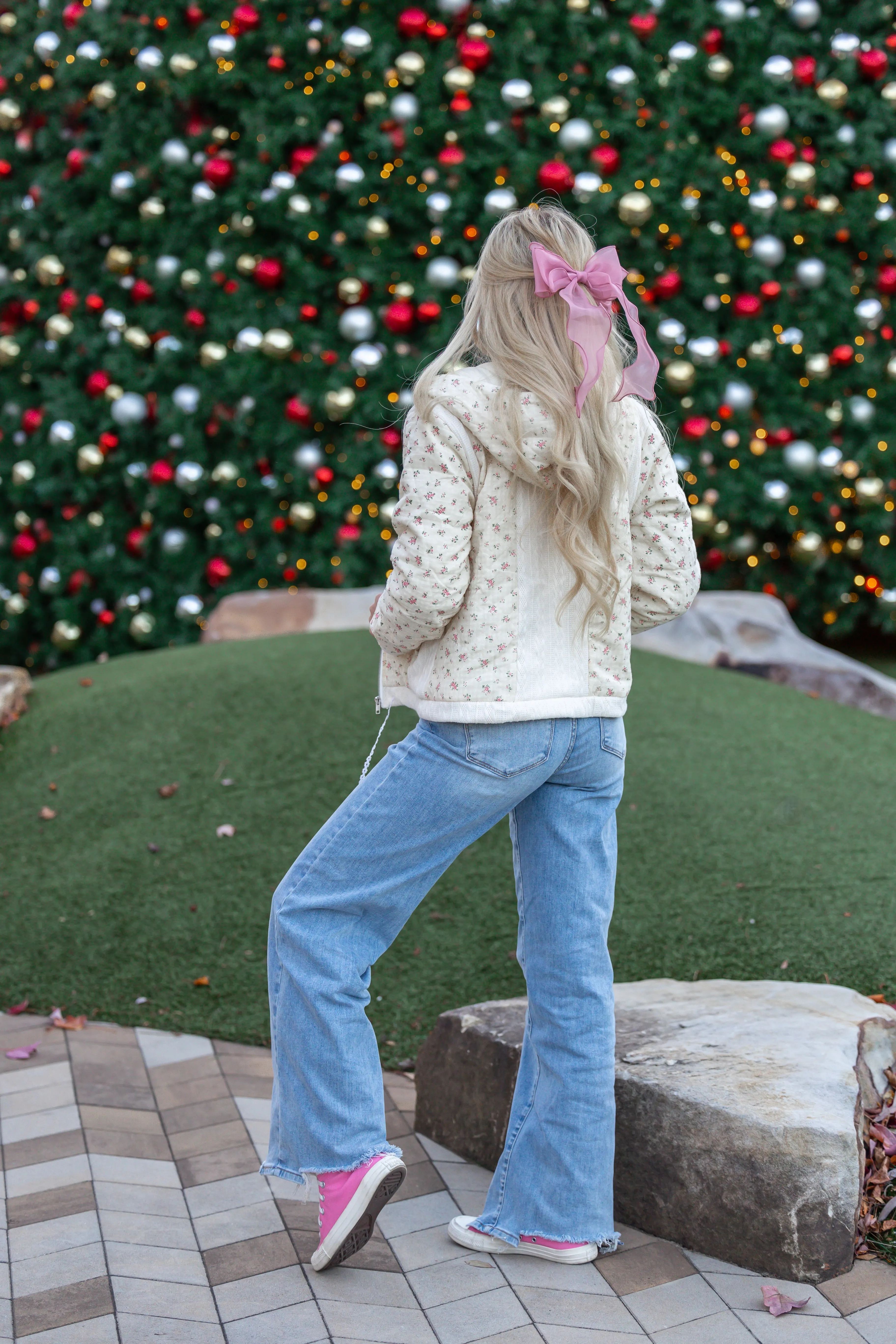 Flower Avenue Quilted Jacket