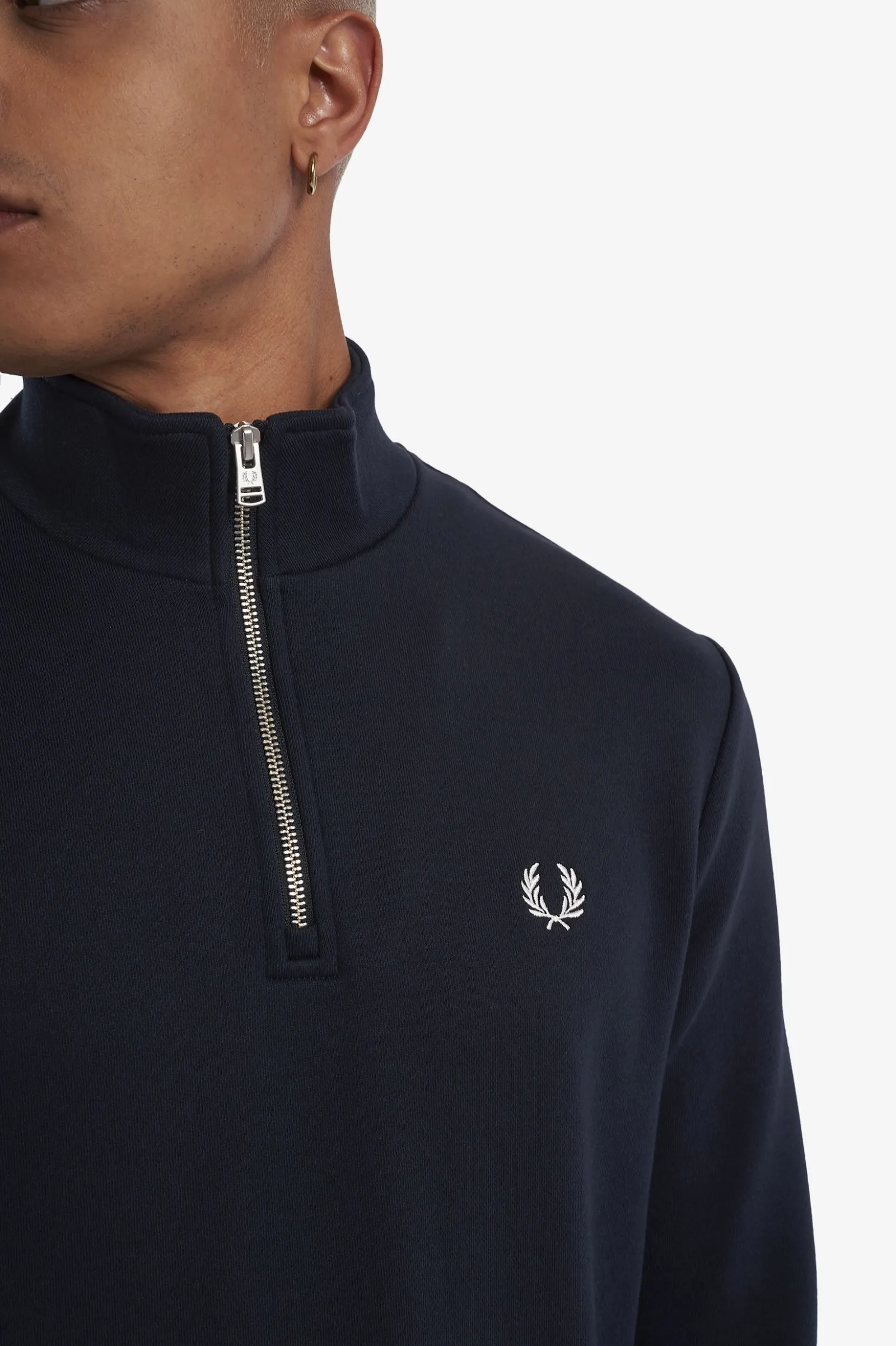 Fred Perry M3574 Half Zip Sweat
