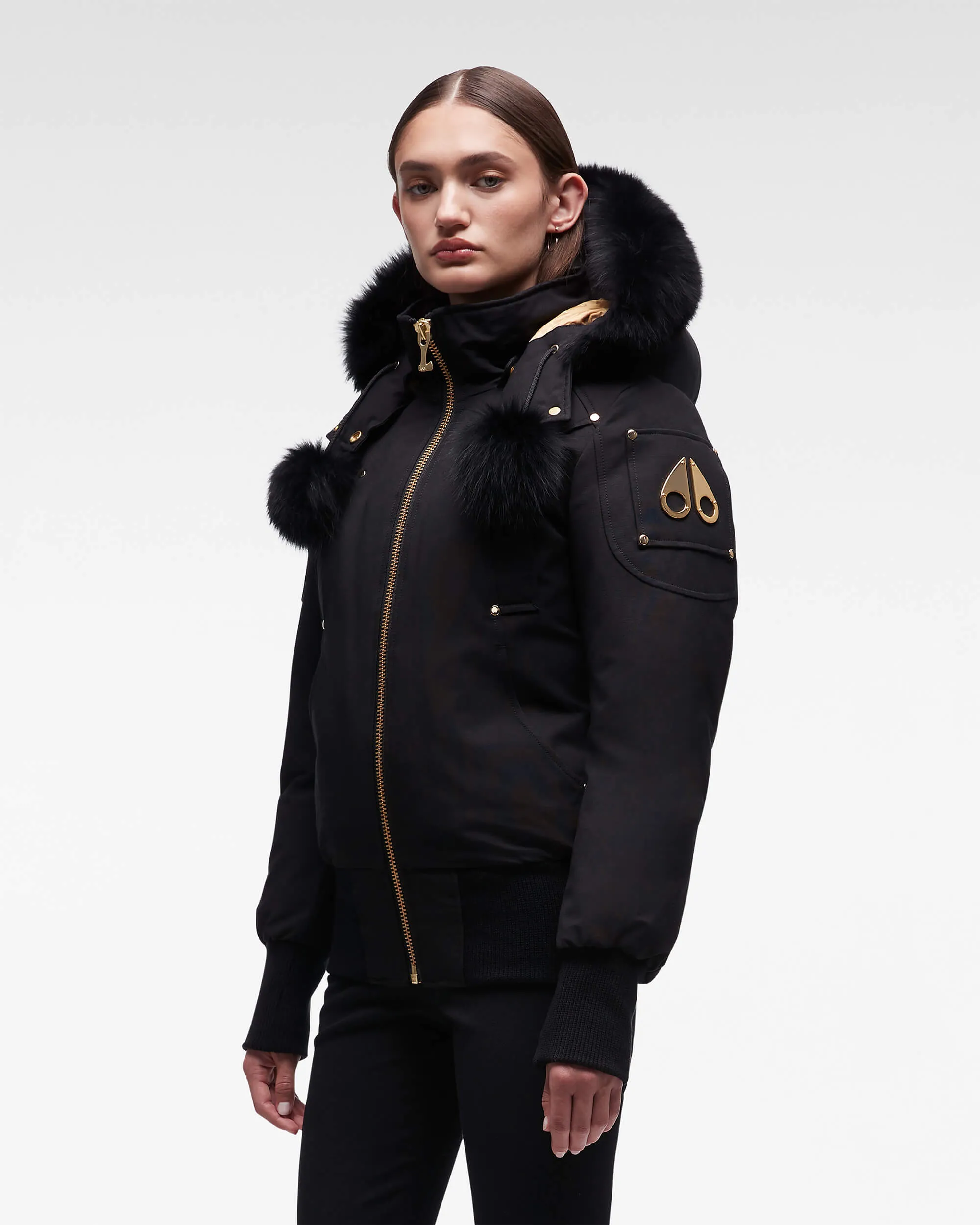 Gold Debbie Bomber