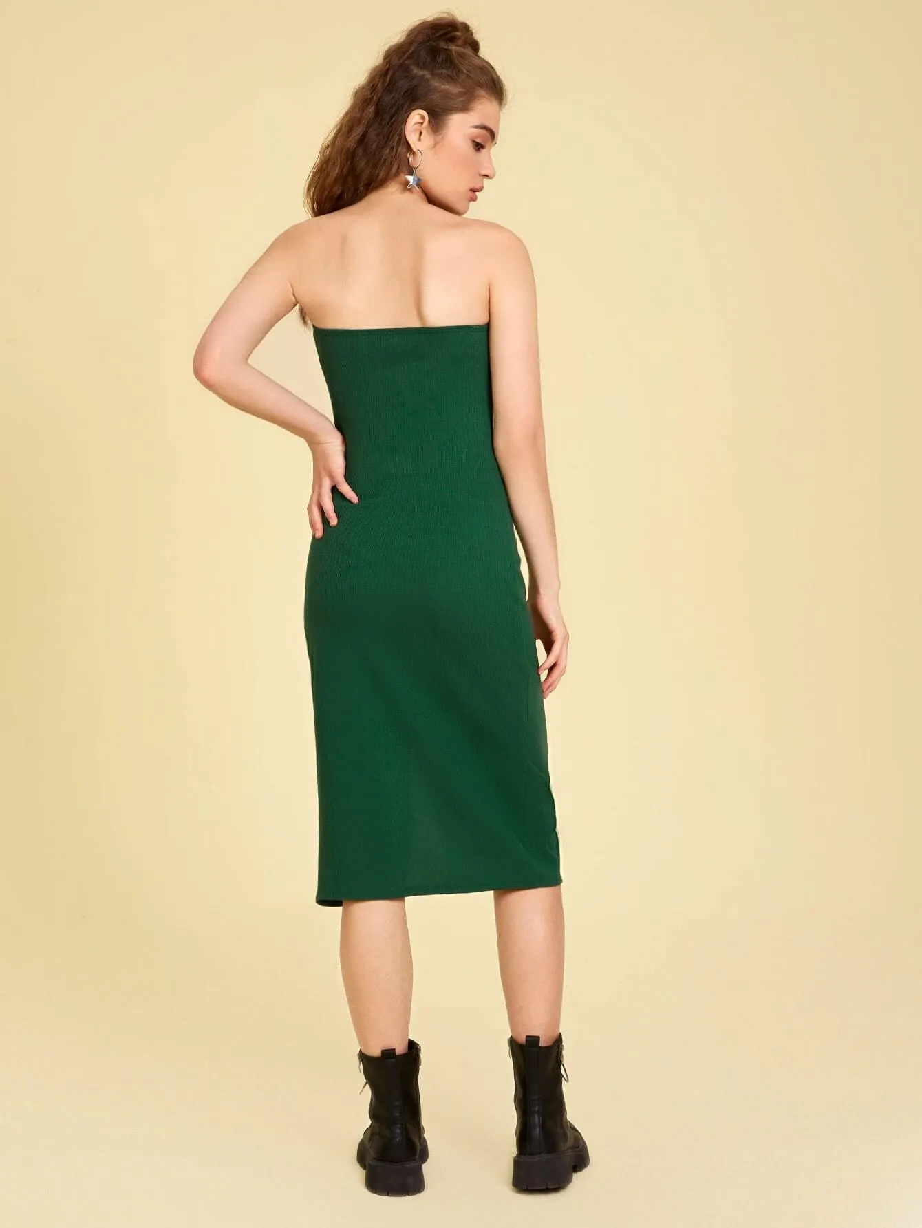Green Tube Dress