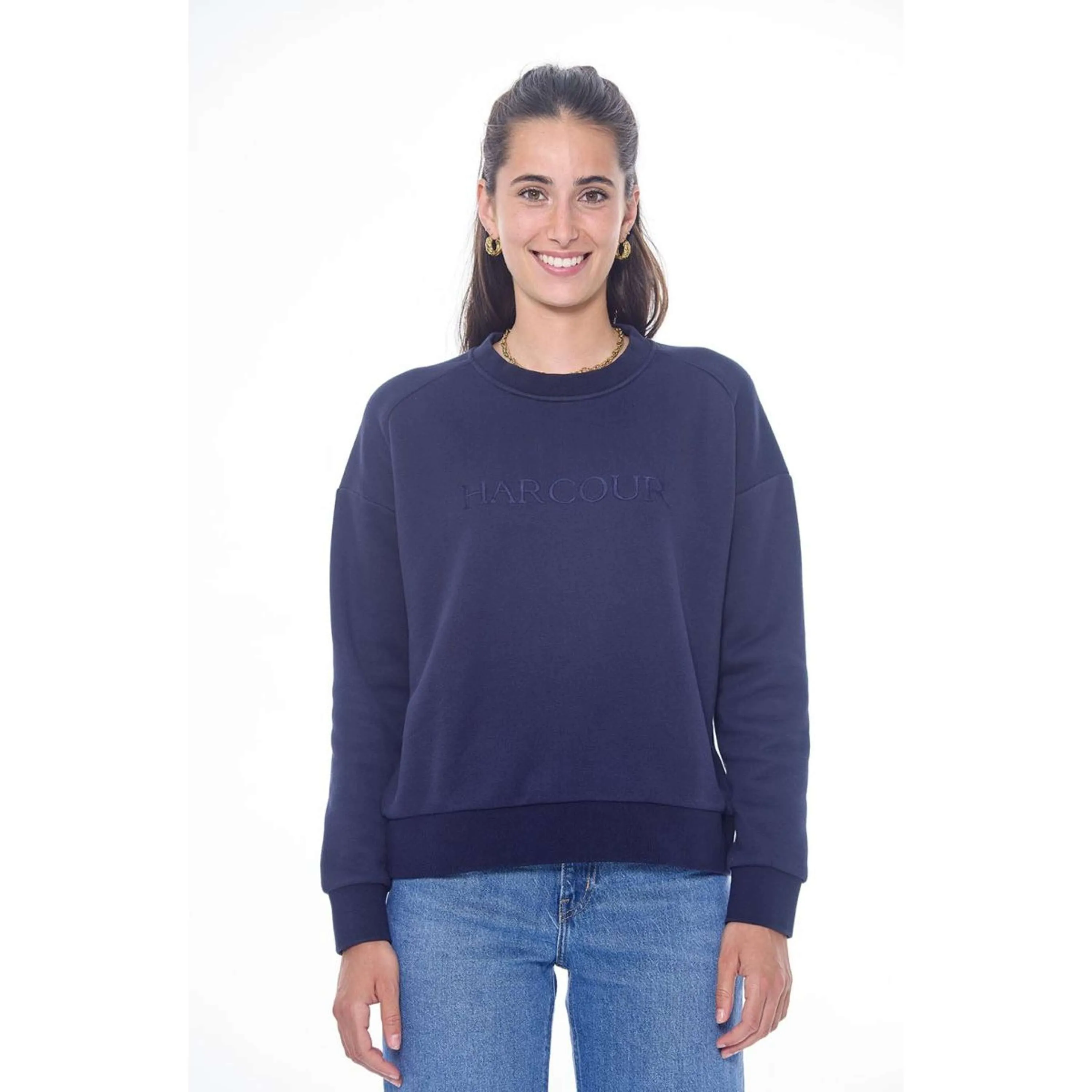 Harcour Pullover Sirius Damen Navy