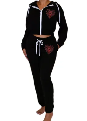 Heart Web Sweatpants
