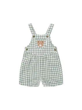 Huxbaby Huxbear Check Short Overall