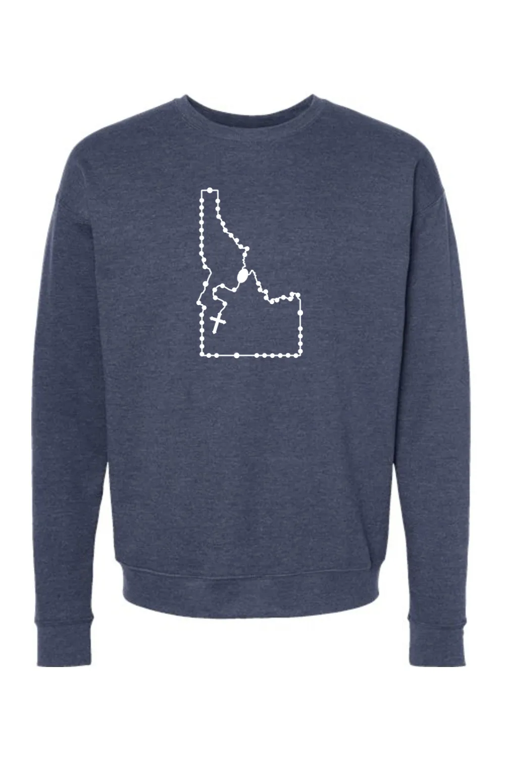 Idaho Catholic Rosary Crewneck Sweatshirt