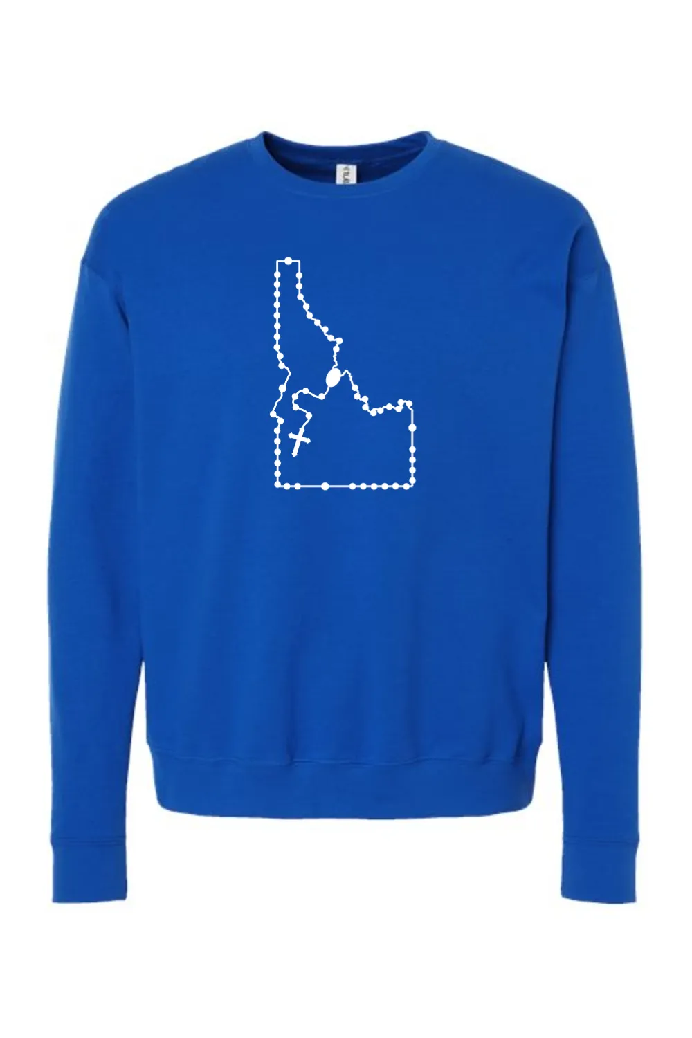 Idaho Catholic Rosary Crewneck Sweatshirt