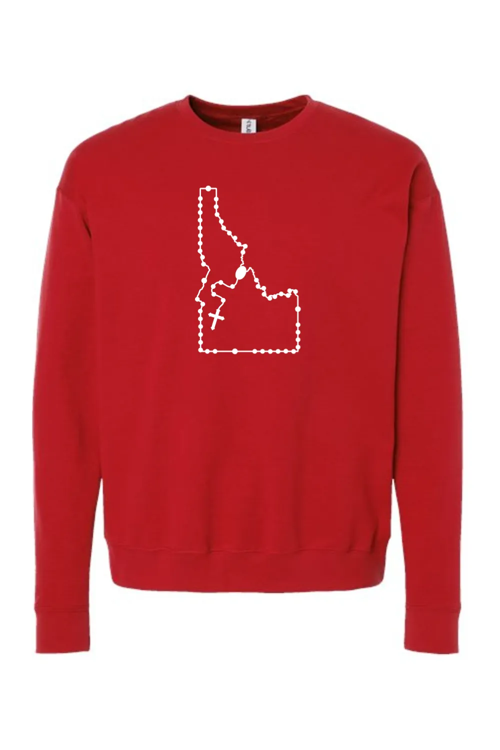 Idaho Catholic Rosary Crewneck Sweatshirt