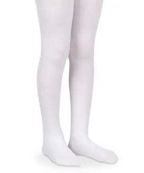 Jefferies Socks Pima Cotton Tights 1 Pair - White