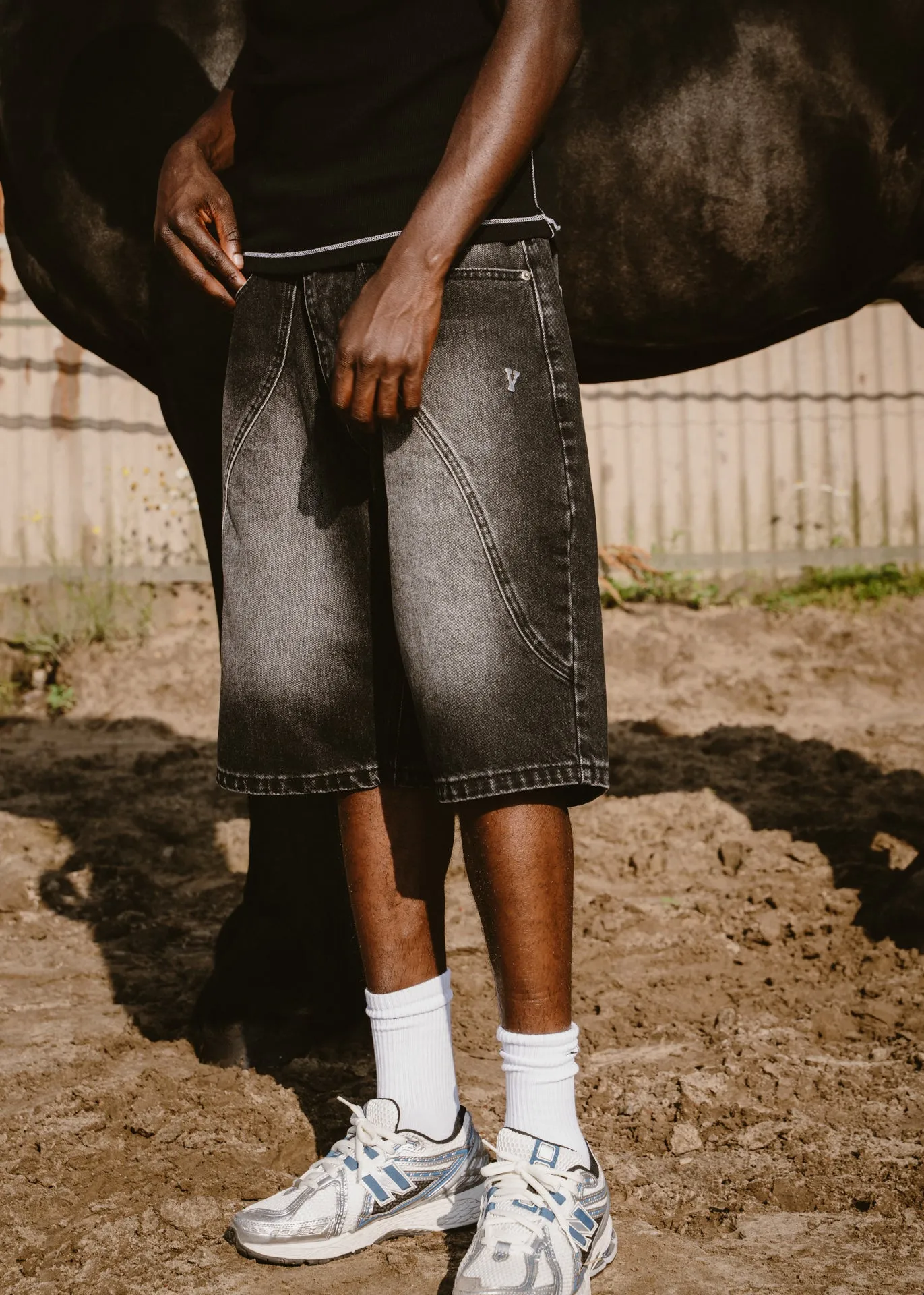 Jorts Black