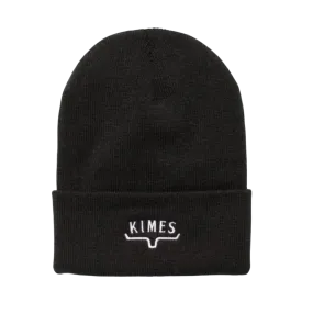 Kimes Ranch® Huxton Embroidered Black Beanie HUXEB-BLK