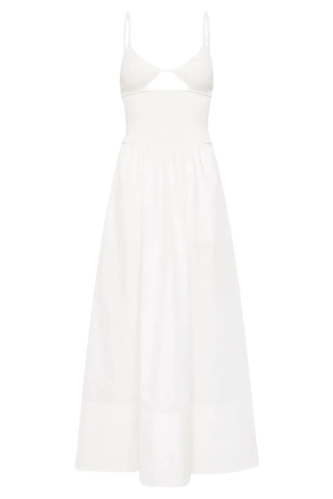 Knit Cami Dress | White