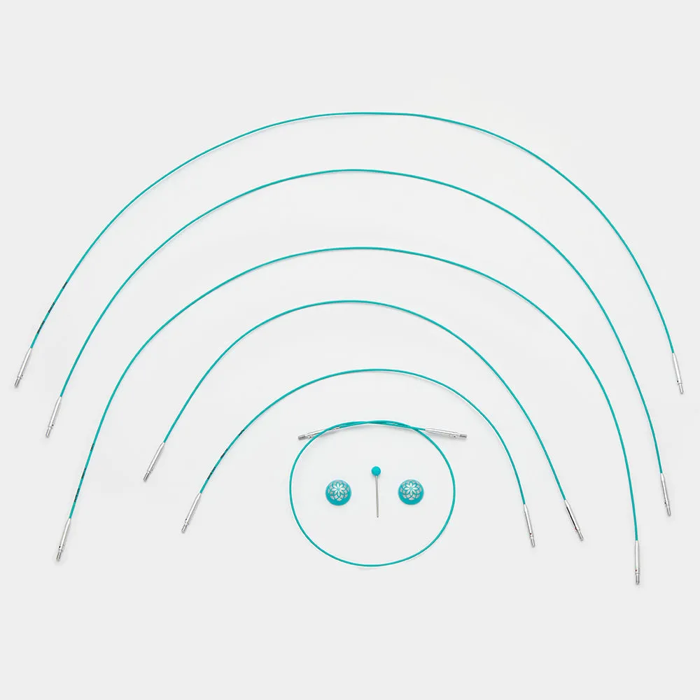knit pro mindful cables 360° swivel and fixed