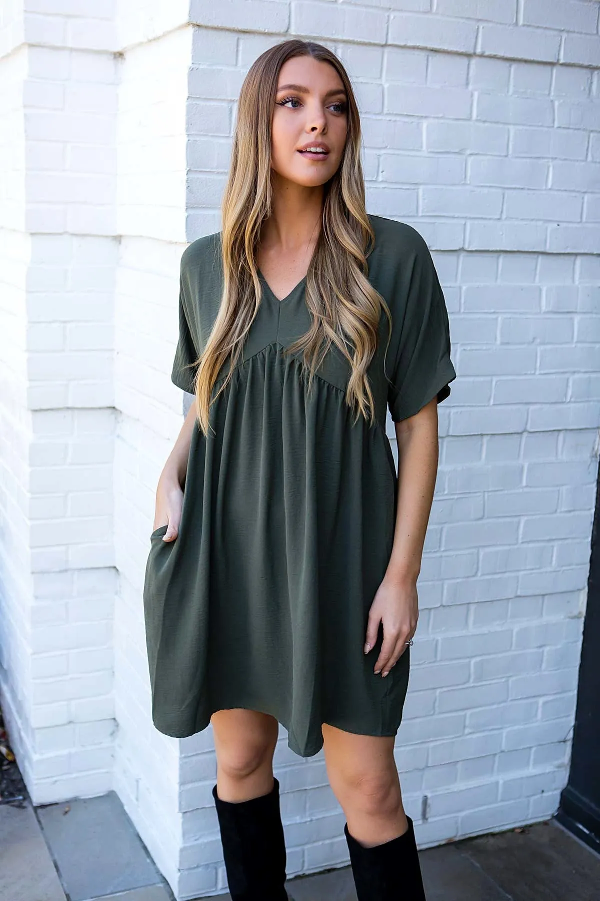 Last Minute Look Babydoll Dress