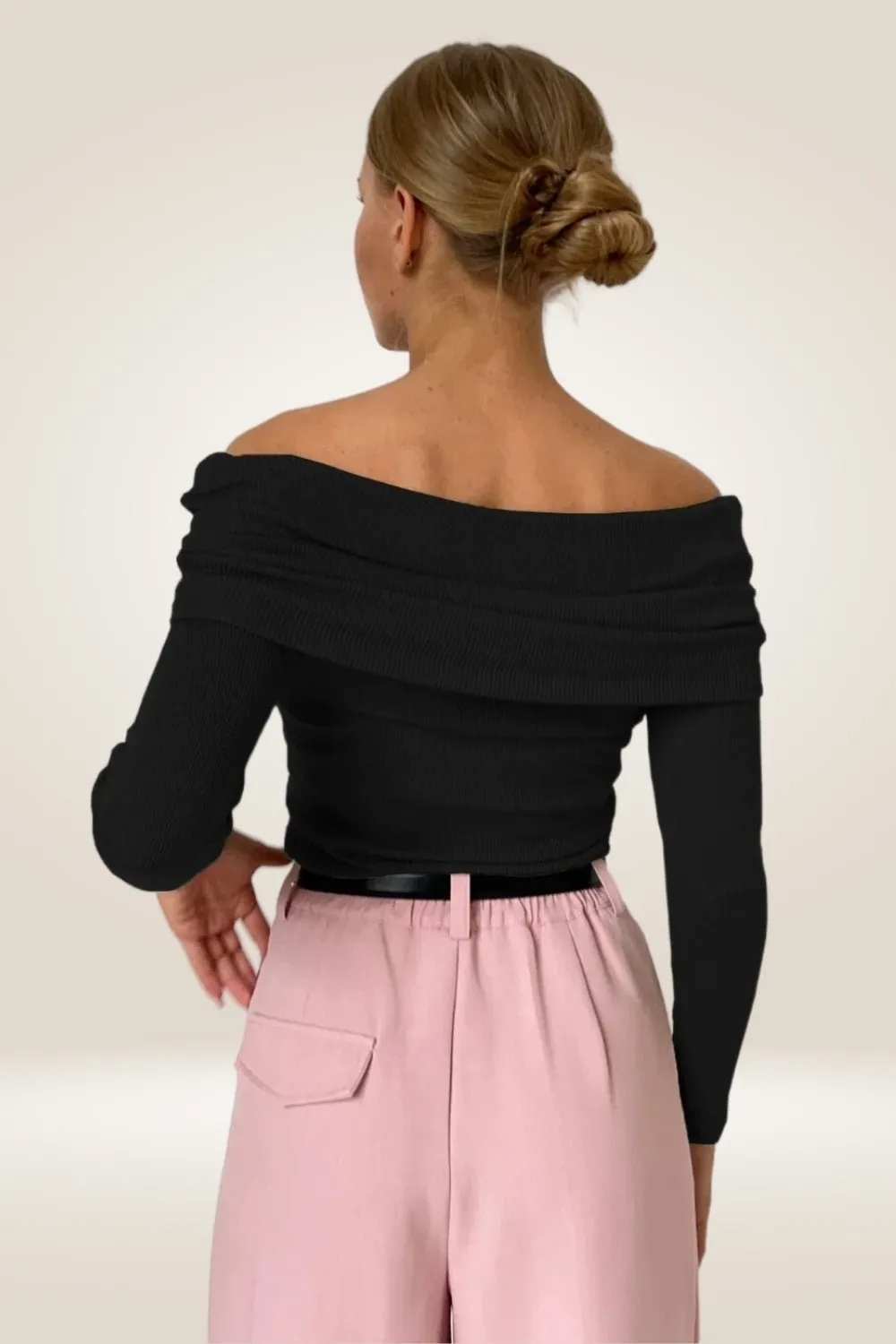 Leyla Off The Shoulder Sweater