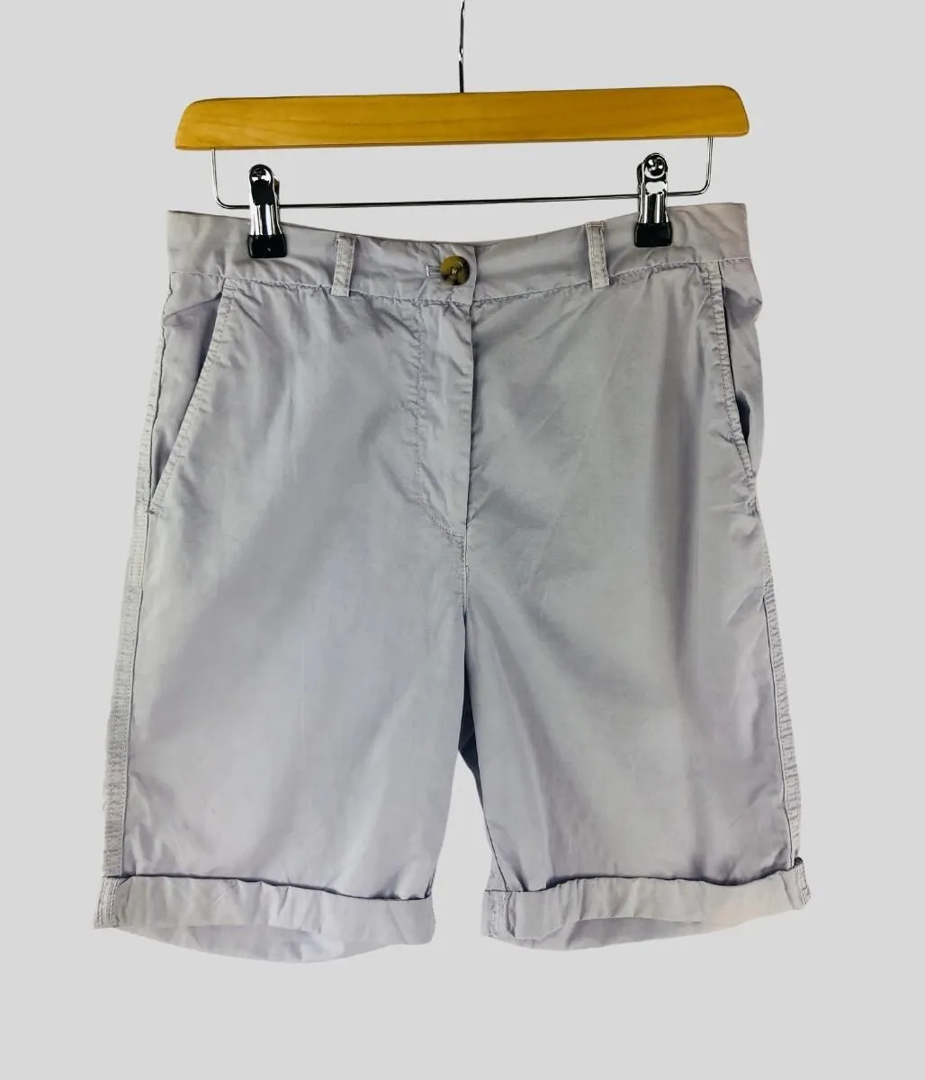 Lilac Pure Cotton Chino Shorts