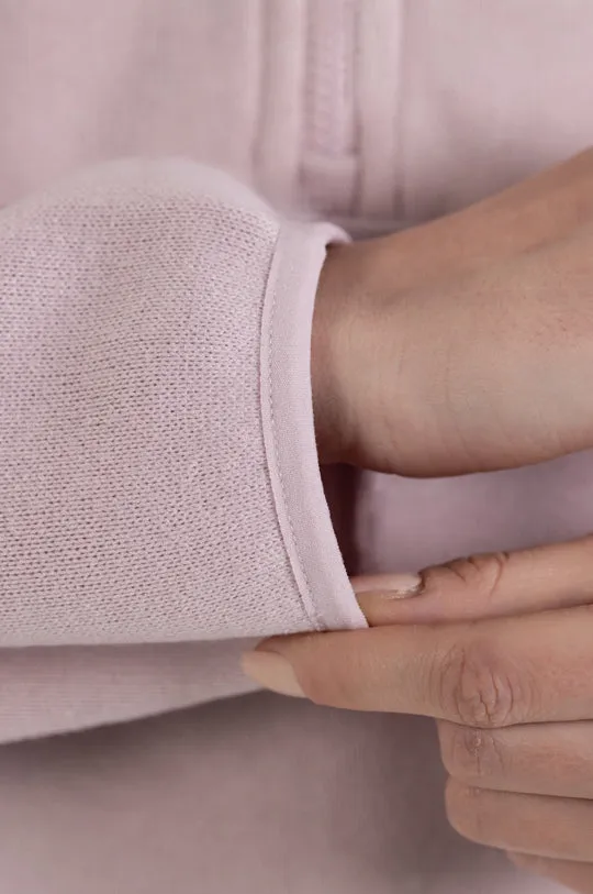 LONG SLEEVE HALF ZIP PULLOVER WITH KANGA POCKET