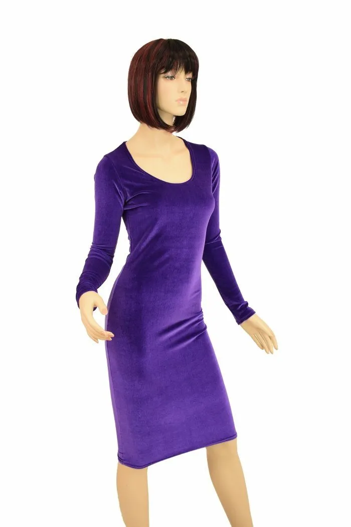 Long Sleeve Wiggle Dress