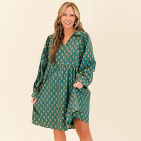 Lost Stars Dress, Green