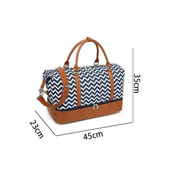 Luxy Moon Canvas Weekend Duffle Bag