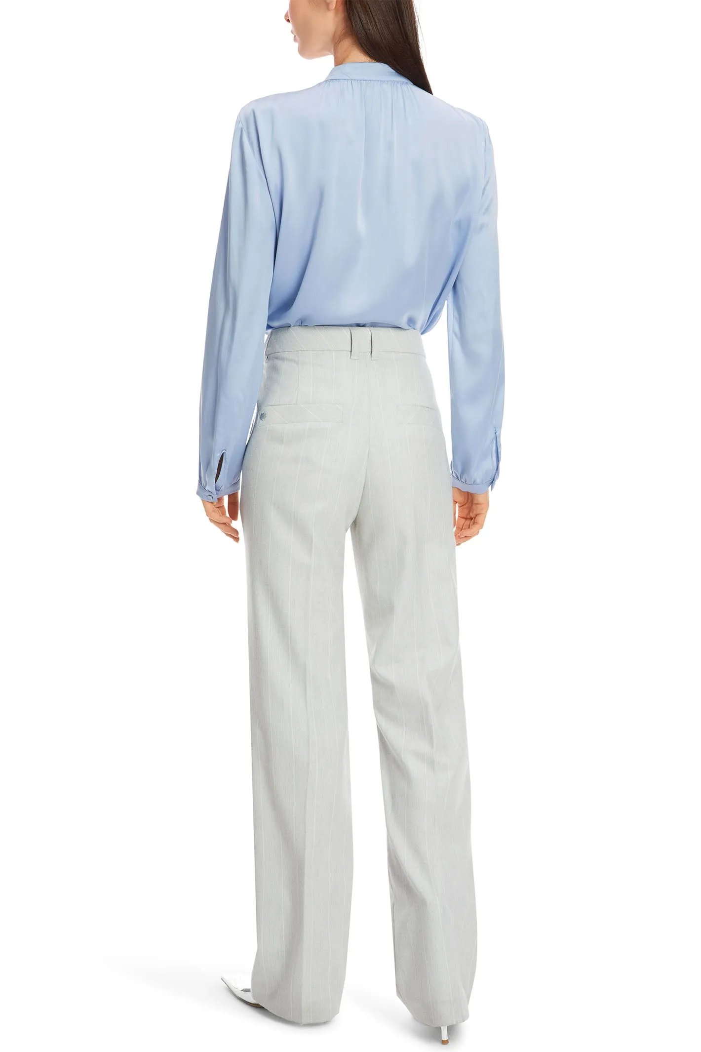 Marc Cain Collection Trousers High Waist Smoke Grey XC 81.54 W19 182