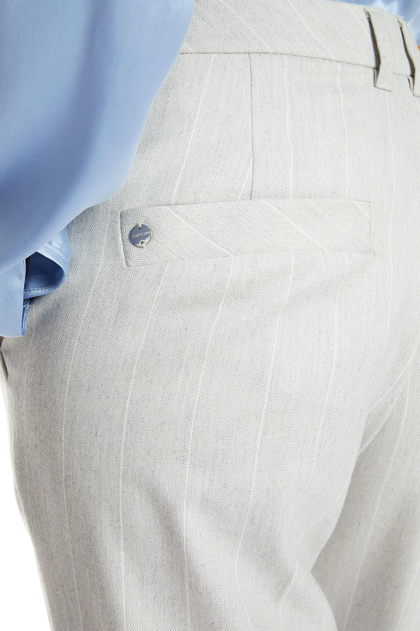 Marc Cain Collection Trousers High Waist Smoke Grey XC 81.54 W19 182