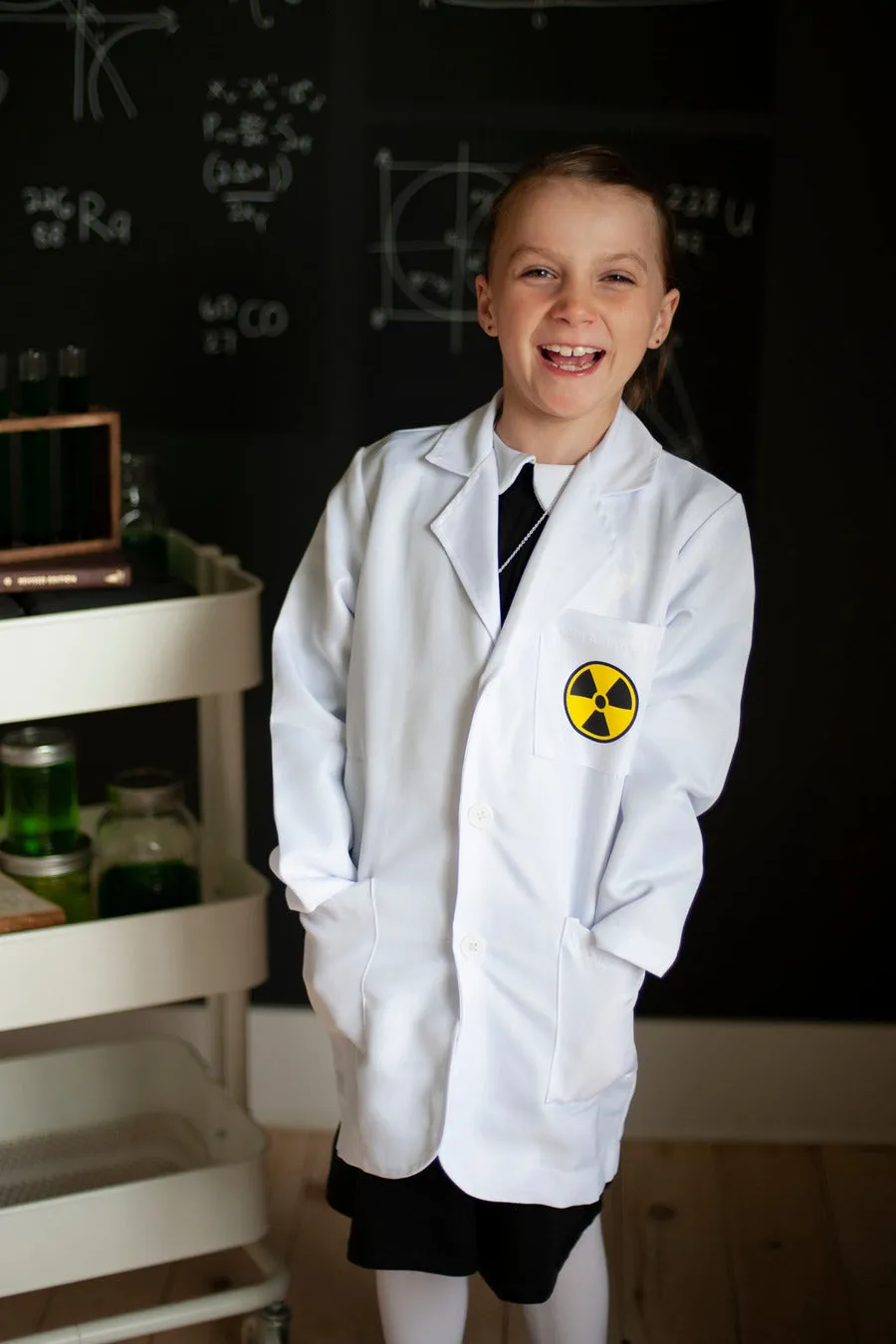 Marie the Scientist Costume Size 5-6