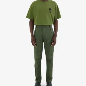 Men Cargo Pants - Dark Khaki