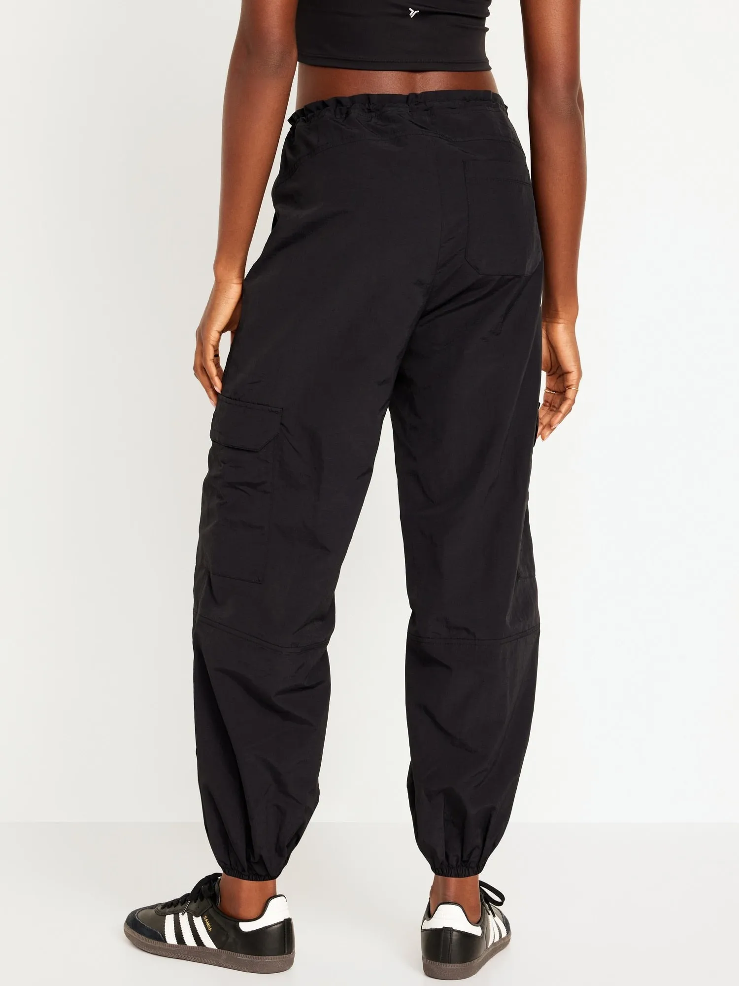 Mid-Rise Cargo Performance Pants for Women