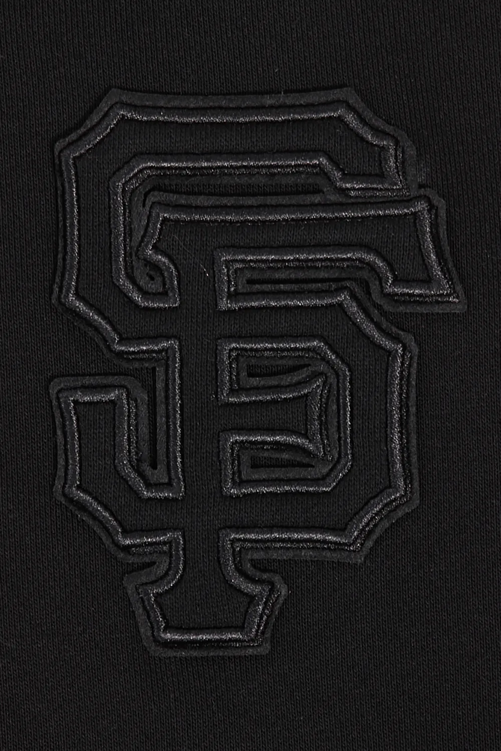 MLB SAN FRANCISCO GIANTS NEUTRAL WOMEN'S CREWNECK (BLACK)